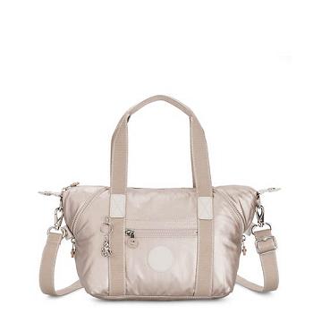 Kipling Art Mini Metallic Axelväska Beige | SE 1833AH